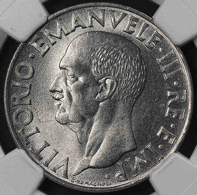 修遠堂世界钱币第101期 - NGC MS65 1942年意大利1里拉