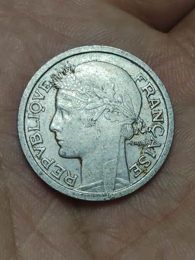 2026年第八场(总第一百七十七场）外国好品散币场(免佣金) - 法兰西第四共和国1945年1法郎