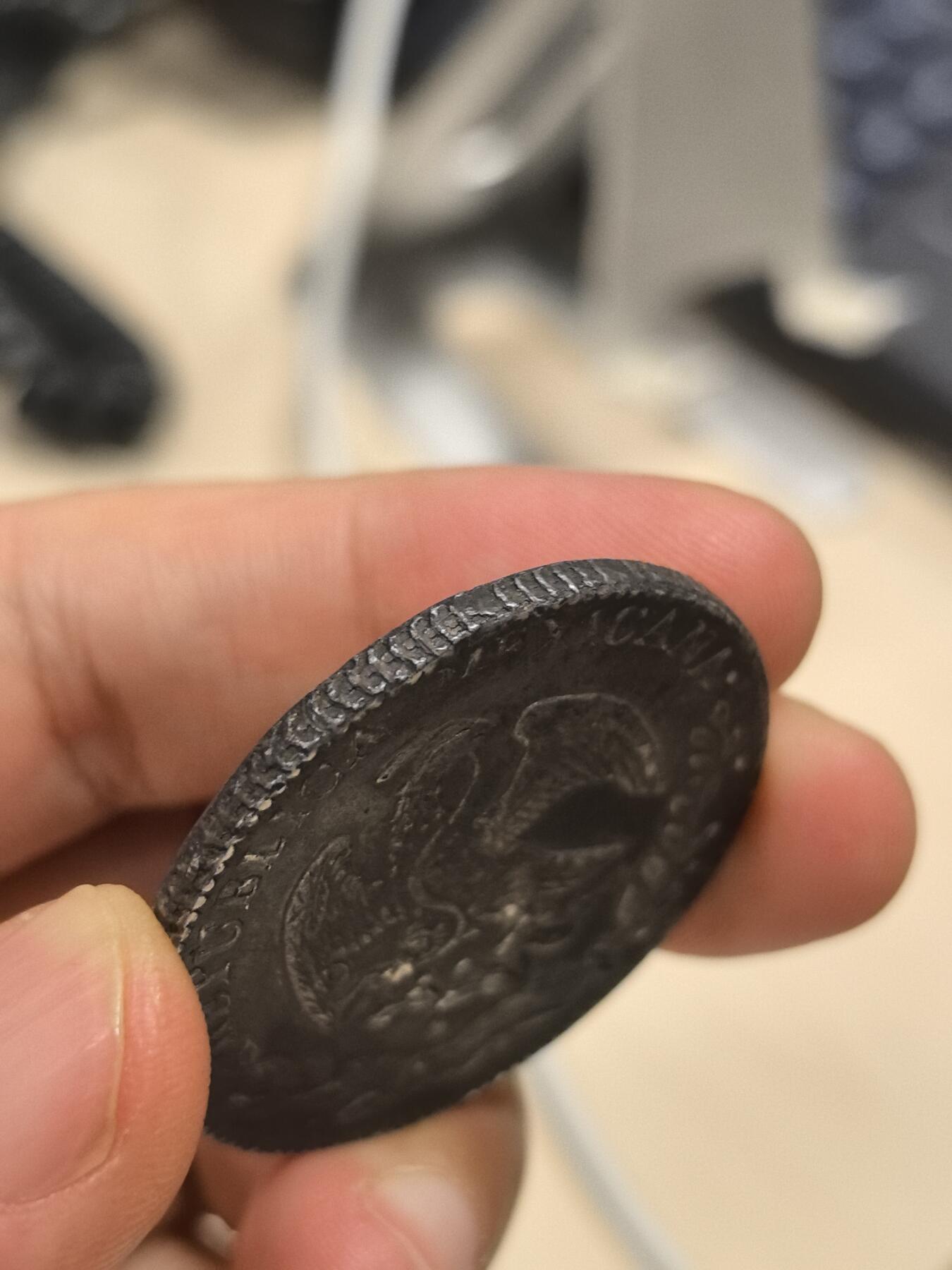 博洋堂世界钱币拍卖第157期（全场包邮） 墨西哥1862年PI版花边鹰洋 十分少见的版别