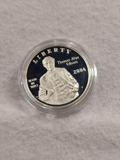 G&W世界散币，银币处理专场（第43场） - 美国2004年1元  银币