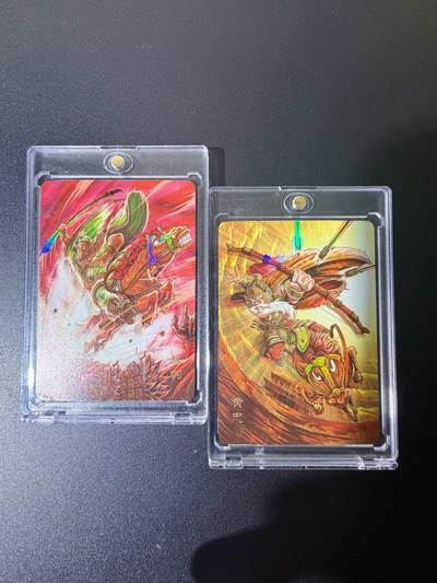 NO.21 好又多金牌大场，新店点关注不迷路！每周一站式配齐，方便凑单！（周6晚8点截拍，卖家送拍0抽成！） - 【34/50编】万享 罗琛 关羽+黄忠 彩闪一对