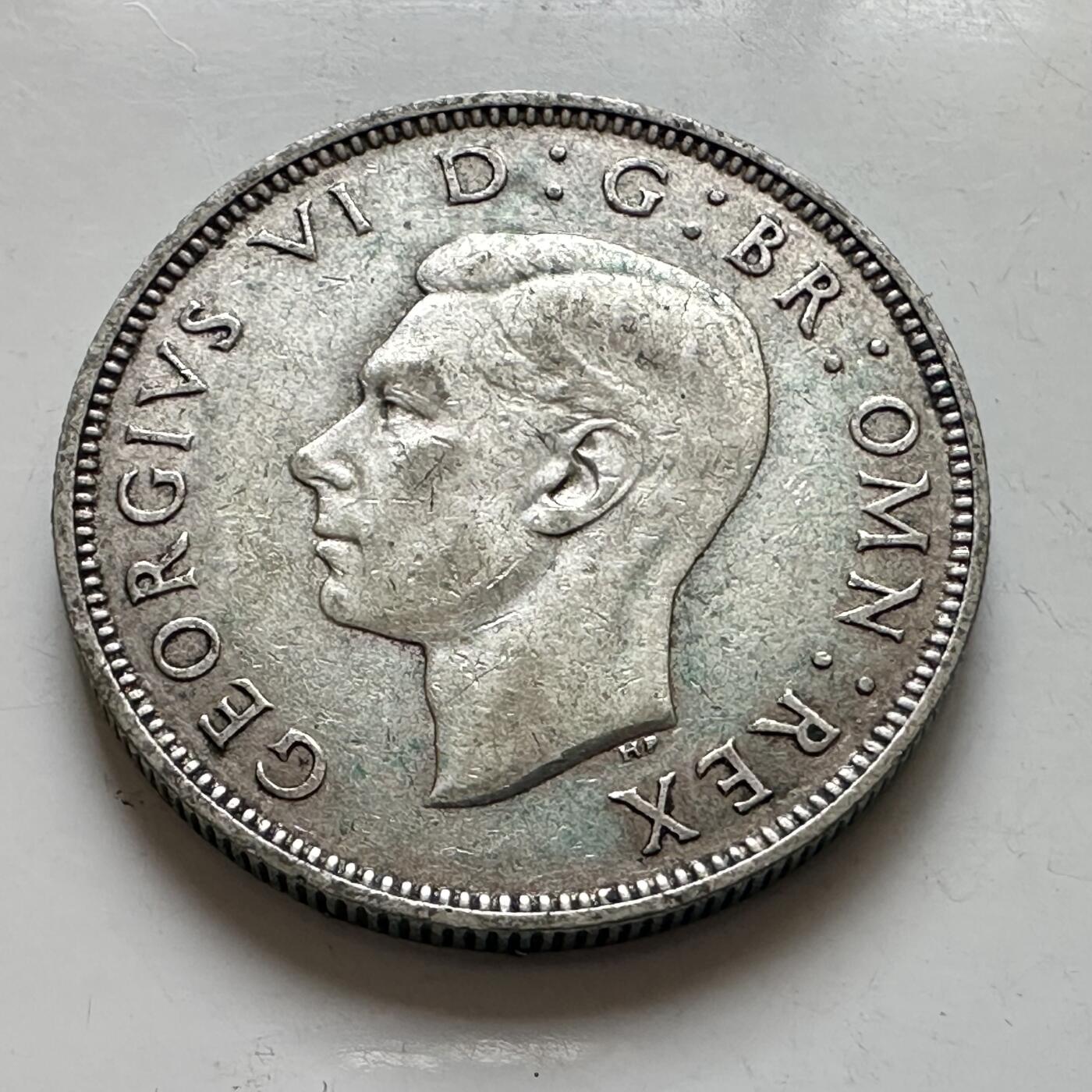 🌹外币初藏🌹🐯2026年第8场  每周二四六晚8️⃣点 接代拍 英国1937年2先令银币 11.3克50%银