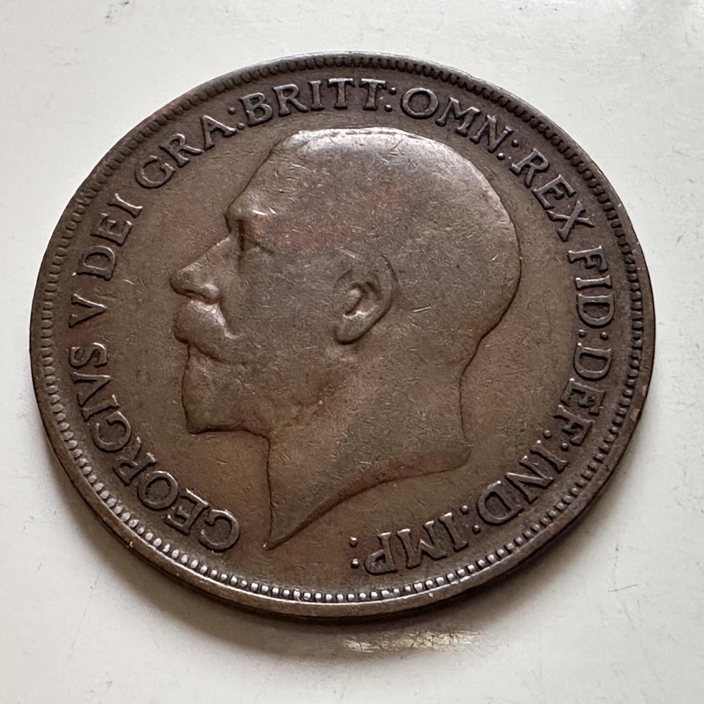 🌹外币初藏🌹🐯2026年第8场  每周二四六晚8️⃣点 接代拍 英国1919年一便士