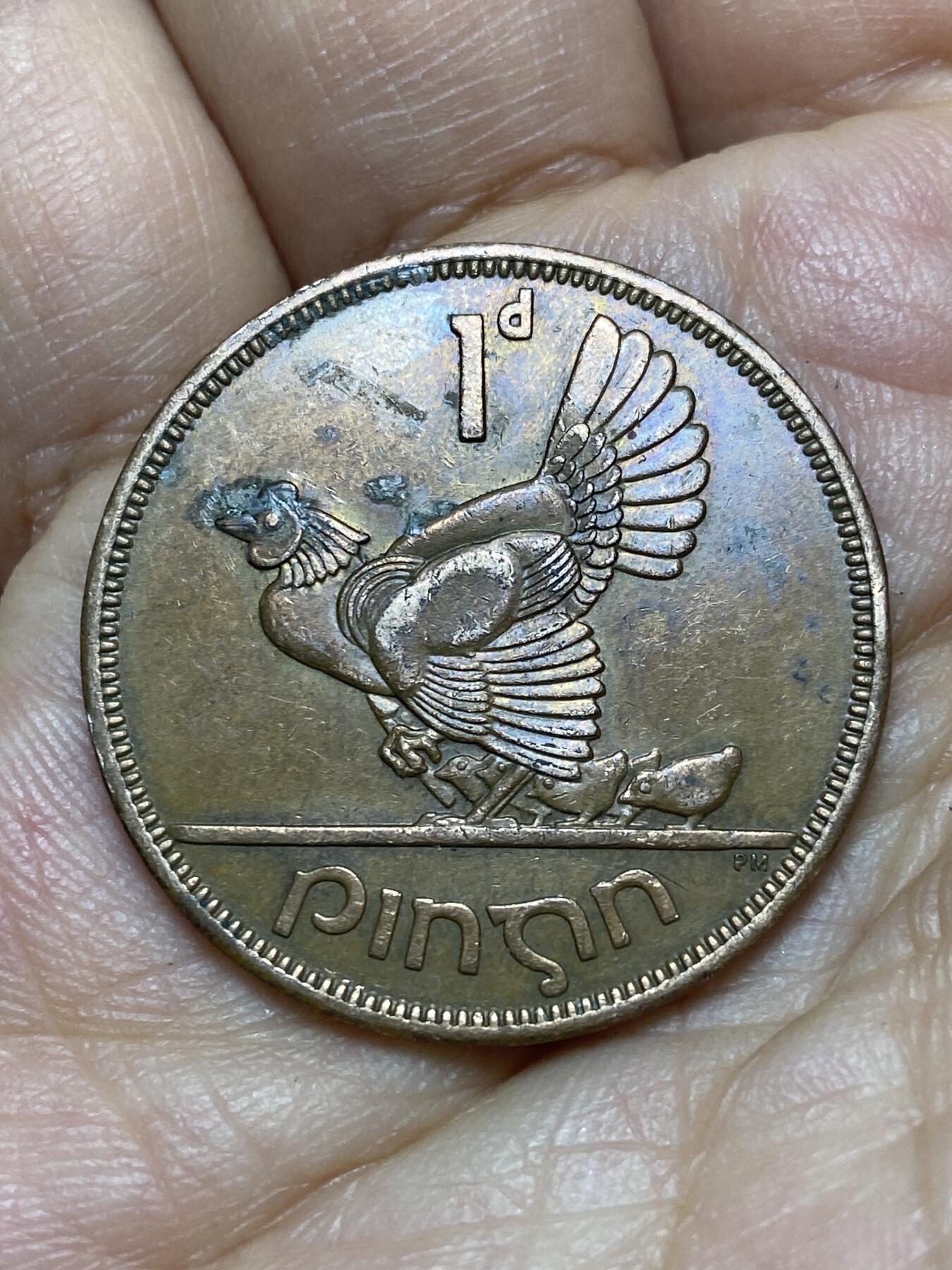 2026年第八场(总第一百七十七场）外国好品散币场(免佣金) 爱尔兰🇮🇪1962年1便士(共和国时期第一套)