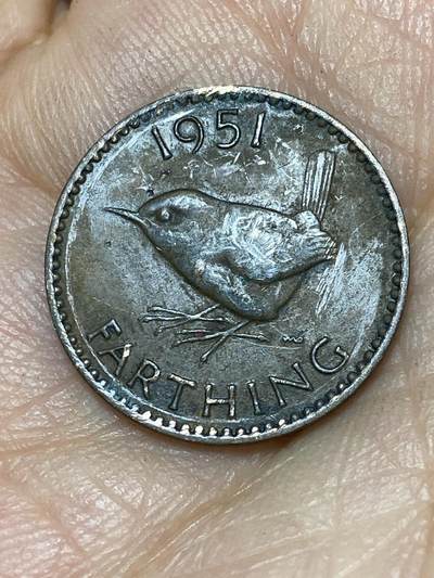 2026年第八场(总第一百七十七场）外国好品散币场(免佣金) - 英国🇬🇧1951年1法新(乔治六世第二版)