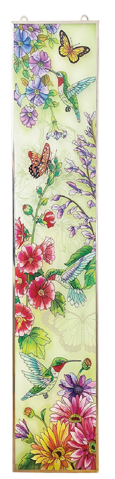 上海拍卖行2025年秋季西洋家具及装饰艺术品 - 约20世纪意大利彩绘艺术玻璃画作品(23x93.8cm)