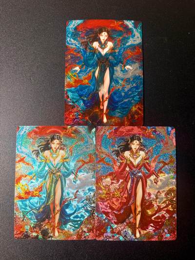 NO.21 好又多金牌大场，新店点关注不迷路！每周一站式配齐，方便凑单！（周6晚8点截拍，卖家送拍0抽成！） - 奇点卡牌 宗rich 女魃 光刻+粗闪+冷烫