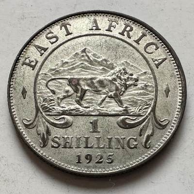 🌹外币初藏🌹🐯2026年第8场  每周二四六晚8️⃣点 接代拍 - 英属东非1925年一先令银币