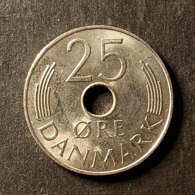 逸泉钱币2026A世界散币纸币纪念币专场A第一场 - 336 丹麦25欧尔