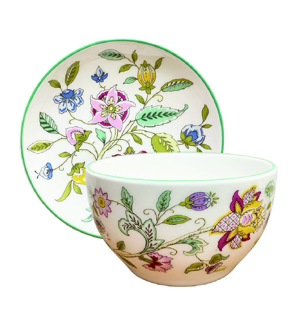 上海拍卖行2025年秋季古董珍玩拍卖会 英国MINTON经典款小茶杯配小点心碟(原装盒)