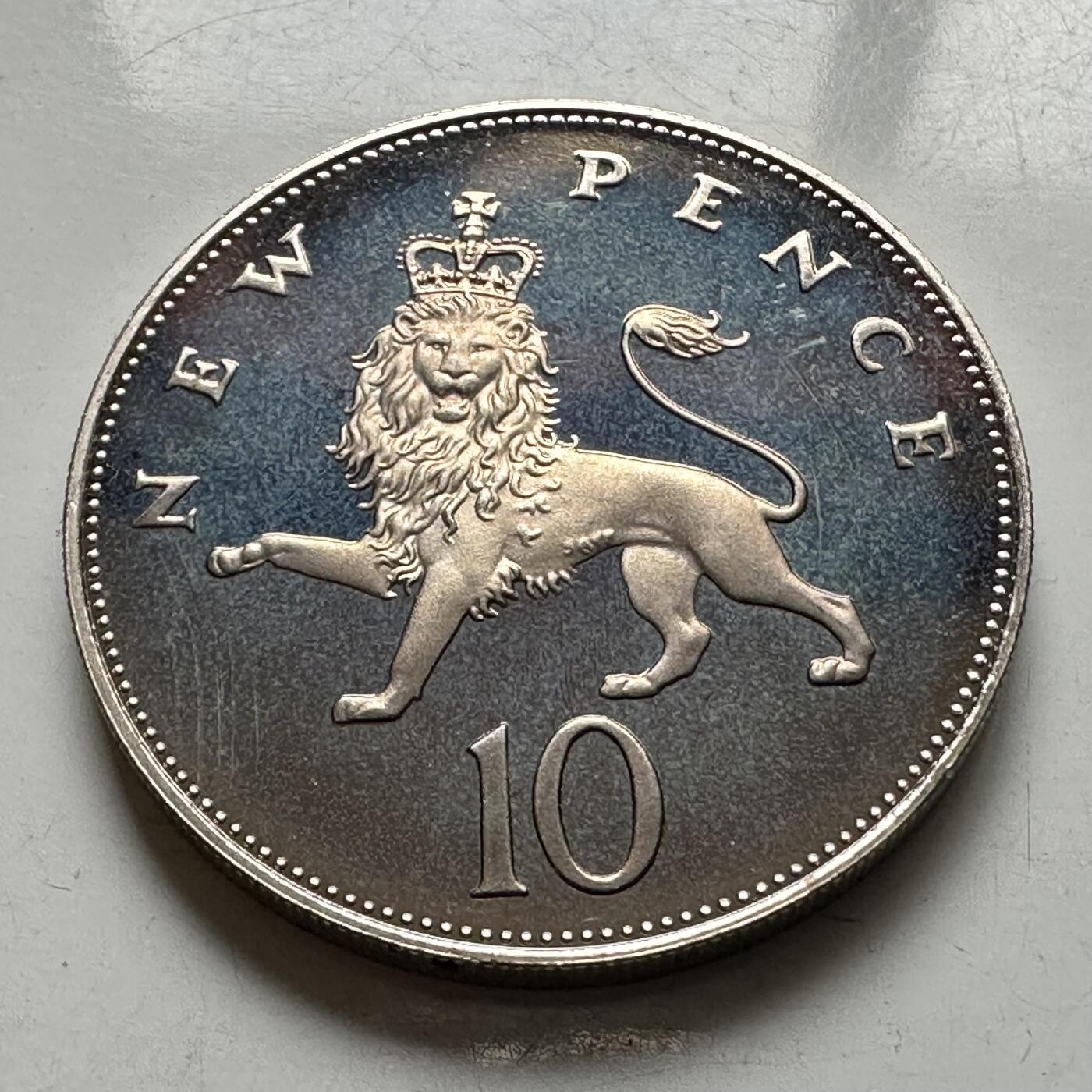 🌹外币初藏🌹🐯2026年第8场  每周二四六晚8️⃣点 接代拍 英国1980年10便士 精制币 a