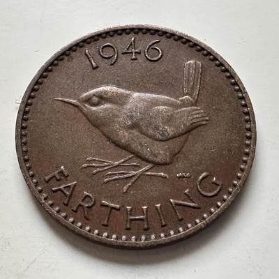 🌹外币初藏🌹🐯2026年第8场  每周二四六晚8️⃣点 接代拍 - 英国1946年一法新 b