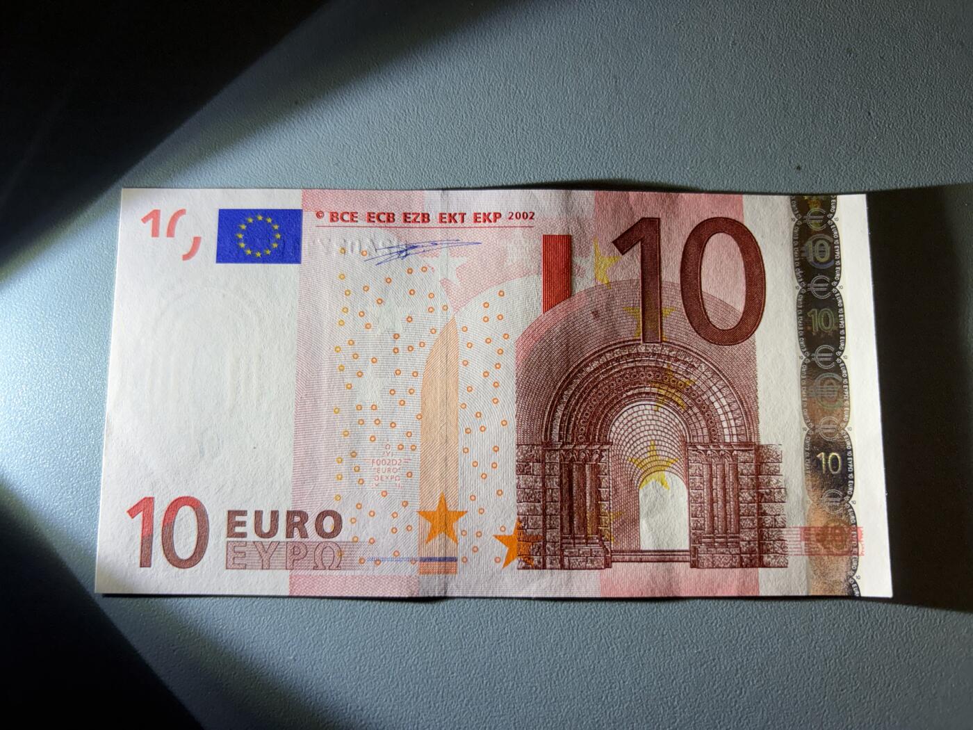 咖啡豆•收藏 2026年Jan_21th世界各国纸币拍卖 欧洲地区 2002年 奥地利首签 10欧元 美品UNC- 外国纸币