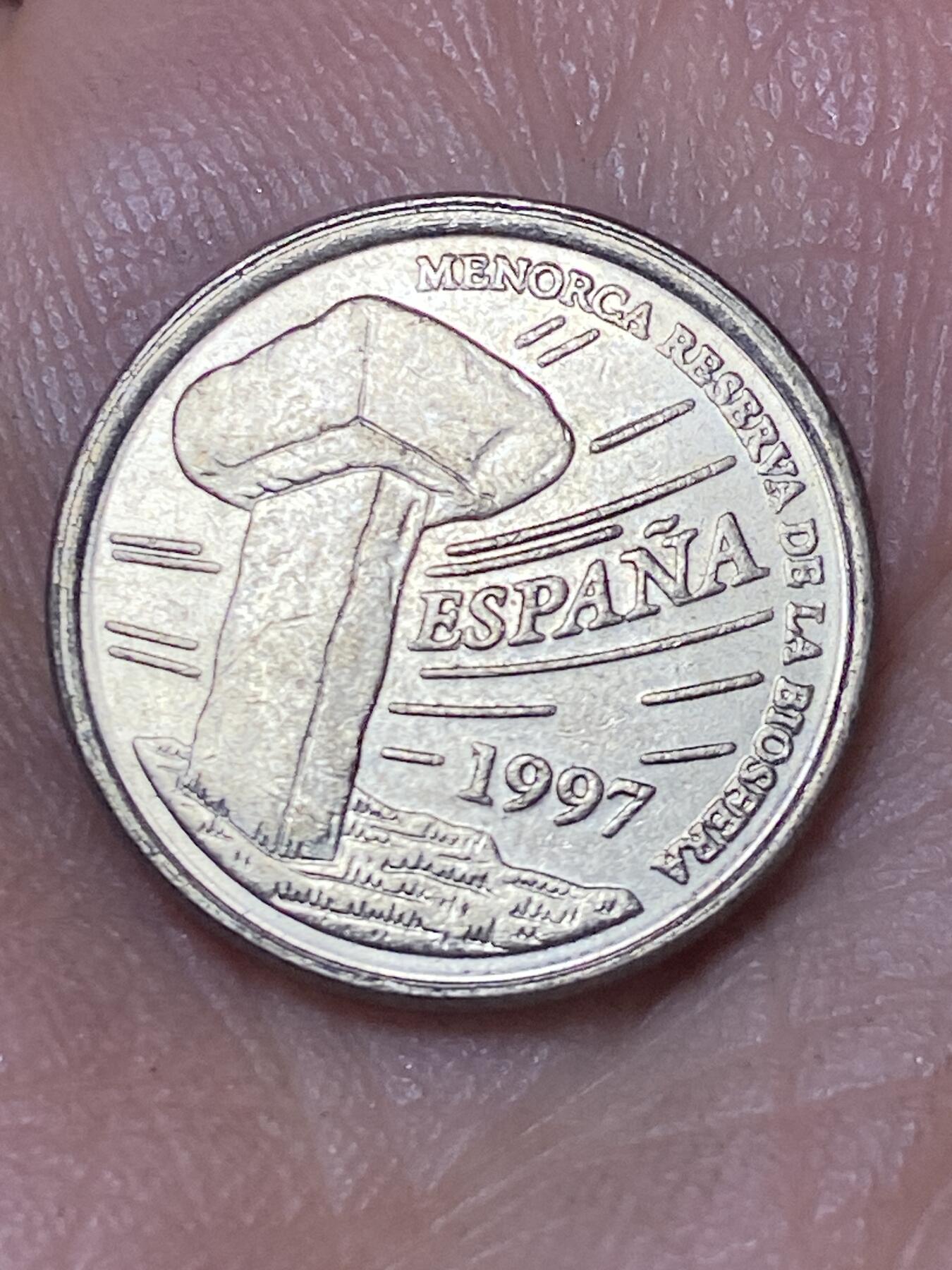2026年第八场(总第一百七十七场）外国好品散币场(免佣金) 西班牙🇪🇸1997年5比塞塔(巴利阿里群岛纪念币)