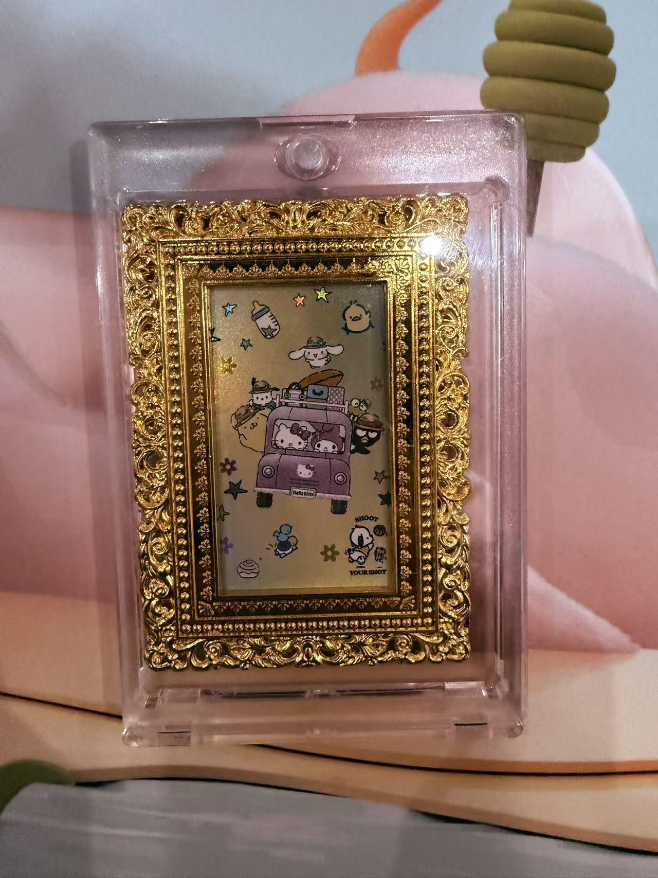 寸草不生拍卖第十八期  萌卡三丽鸥 珐琅 金属卡 十分精美