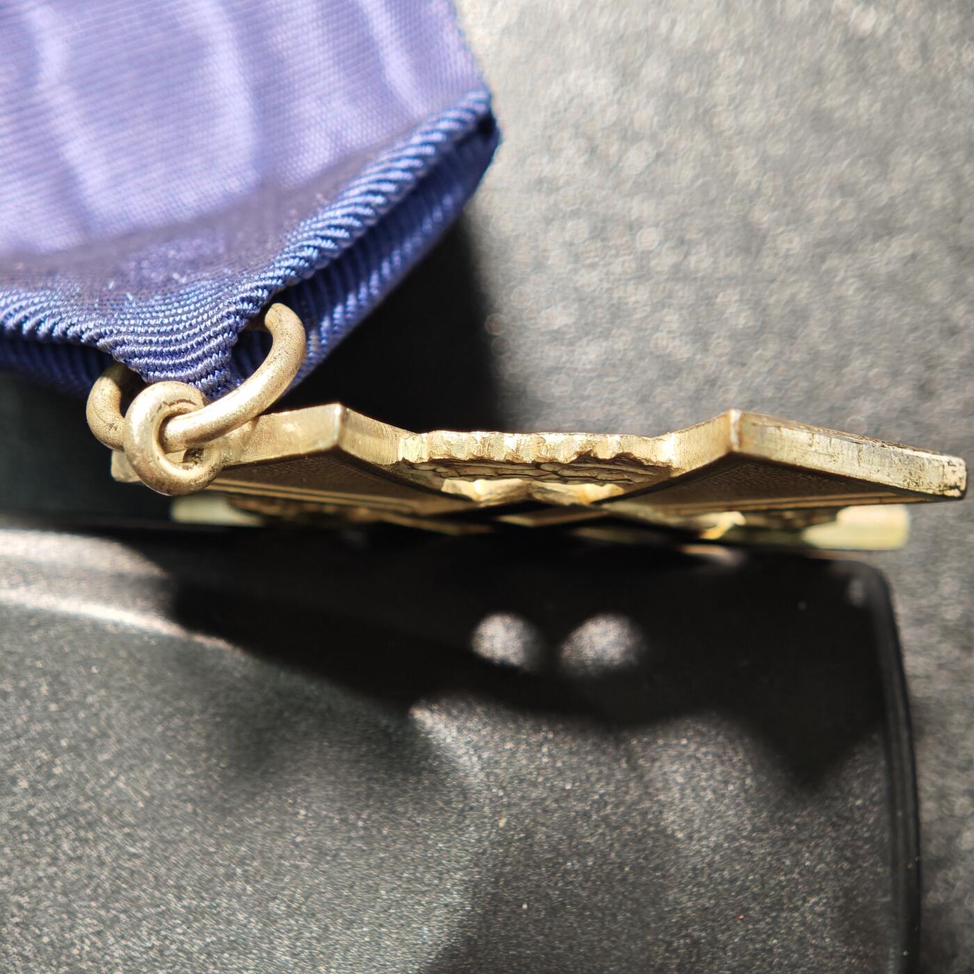 【德藏】世界币章拍卖第162期（拍品征集中~欢迎藏友联系）  德国民族社会主义工人党25年服务公务员奖章 直径约：40.8mm/仅章；重约：20.5g（原图请联系客服）