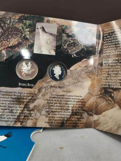 G&W世界散币，银币处理专场（第43场） - 加拿大1995年50分 珍惜动物4枚  银币