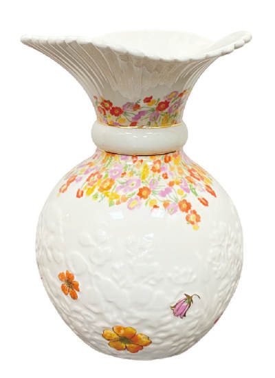 上海拍卖行2025年秋季古董珍玩拍卖会 - ANNA PHOEBE(安娜)缤纷蝶舞系列花瓶(H:20cm,全新,原装盒)