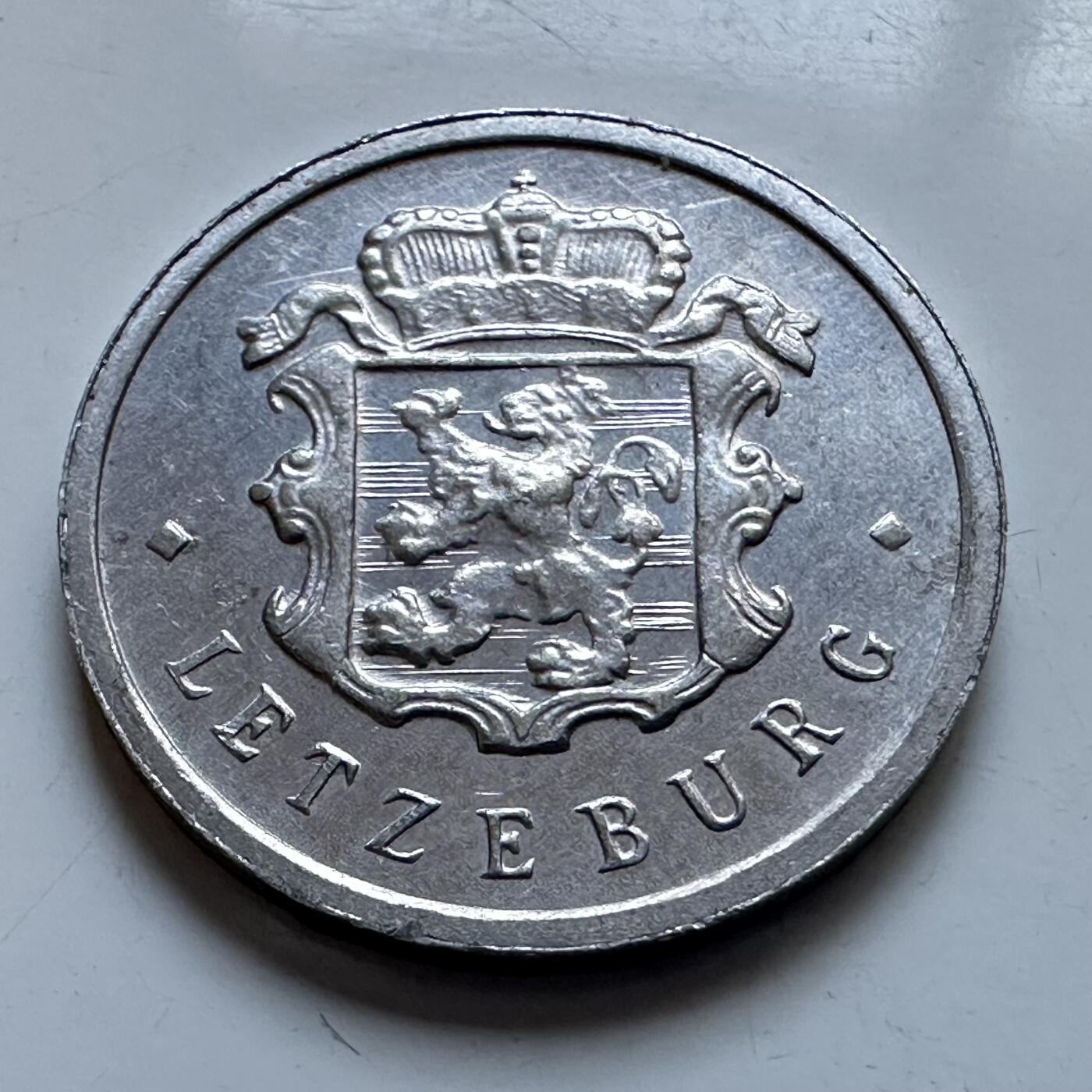 🌹外币初藏🌹🐯2026年第8场  每周二四六晚8️⃣点 接代拍 卢森堡1963年25分