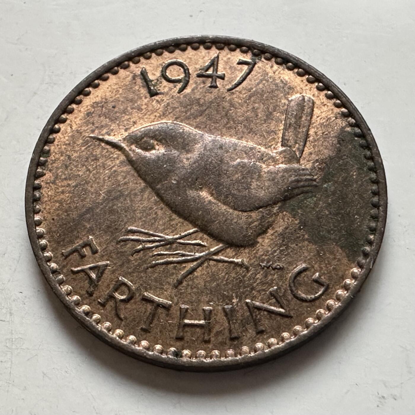 🌹外币初藏🌹🐯2026年第8场  每周二四六晚8️⃣点 接代拍 英国1947年一法新 a