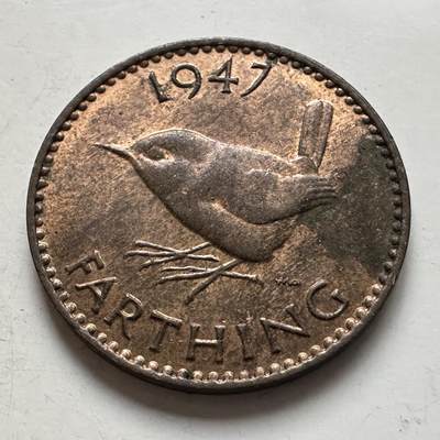 🌹外币初藏🌹🐯2026年第8场  每周二四六晚8️⃣点 接代拍 - 英国1947年一法新 a