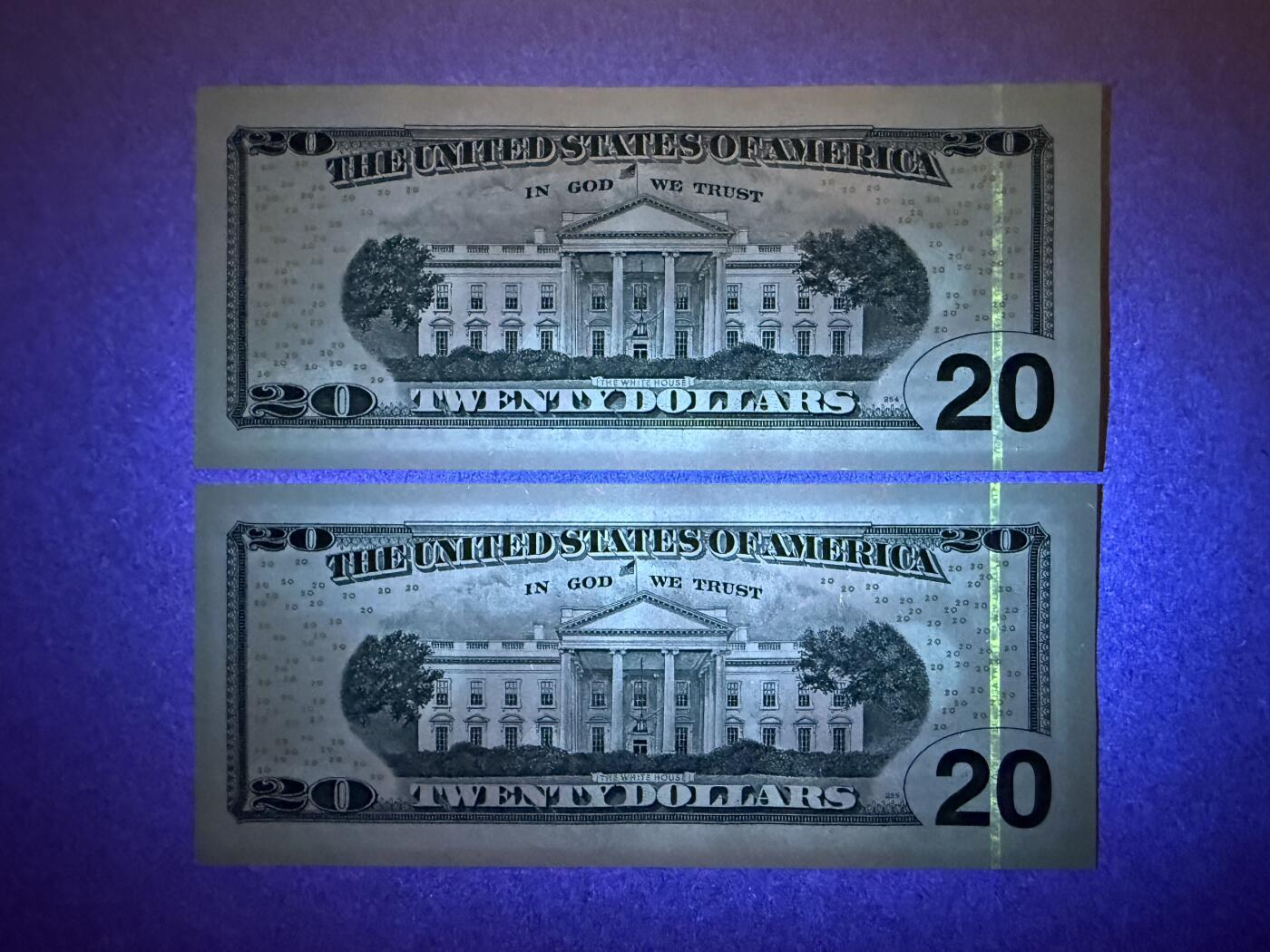 《艾美收藏》第229期-1.18周日外币荟萃 美国20美元2张 UNC 2017年 无47