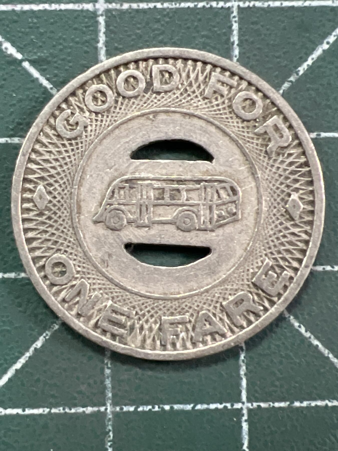 第1099 硬币专场 （无押金，捡漏，全场50包邮，偏远地区除外，接收代拍业务，本店十天发一次货） 公交代用币