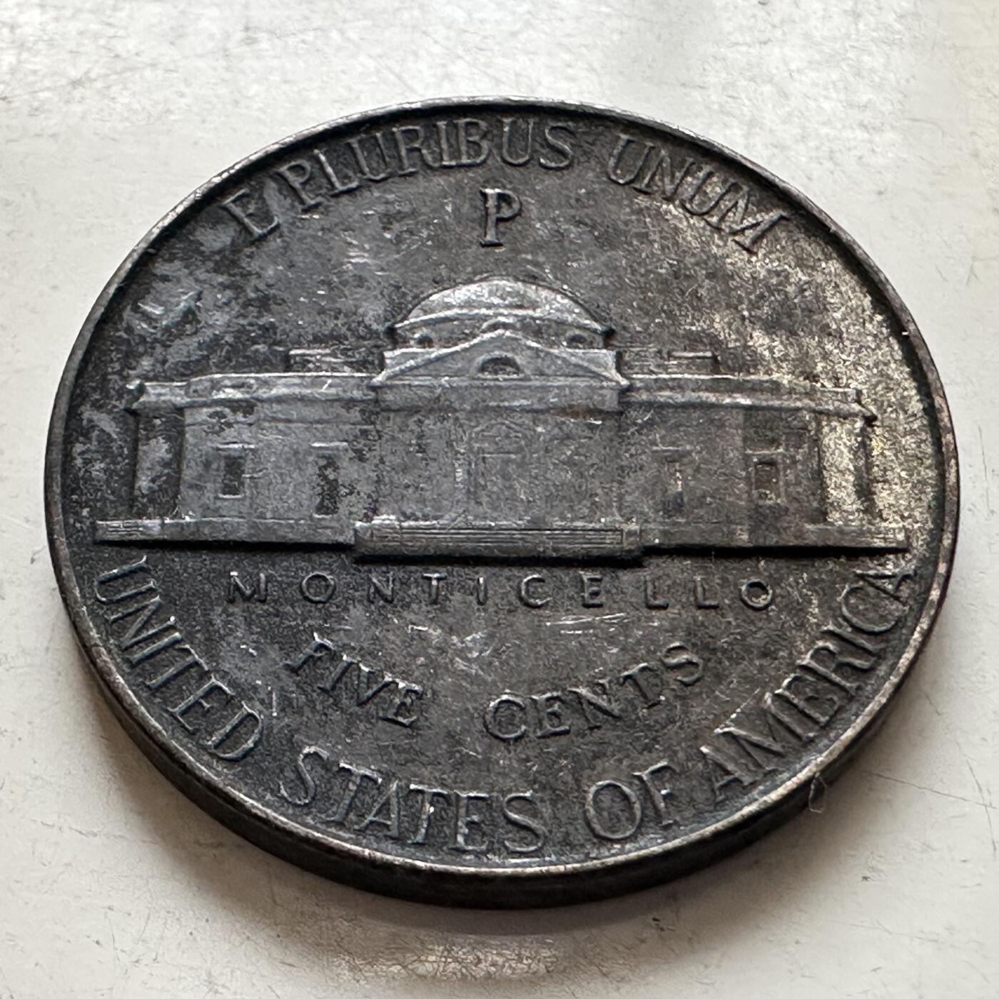 🌹外币初藏🌹🐯2026年第8场  每周二四六晚8️⃣点 接代拍 美国1943年P版五美分银币 5克35%银 b