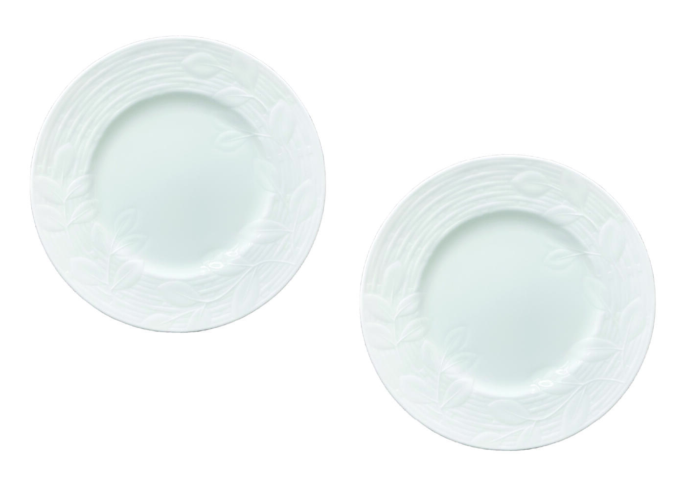 上海拍卖行2025年秋季古董珍玩拍卖会 美国Tiffany Terrace系列(日本制)浅浮雕花卉点心碟(直径:18.5cm,全新,原装盒)