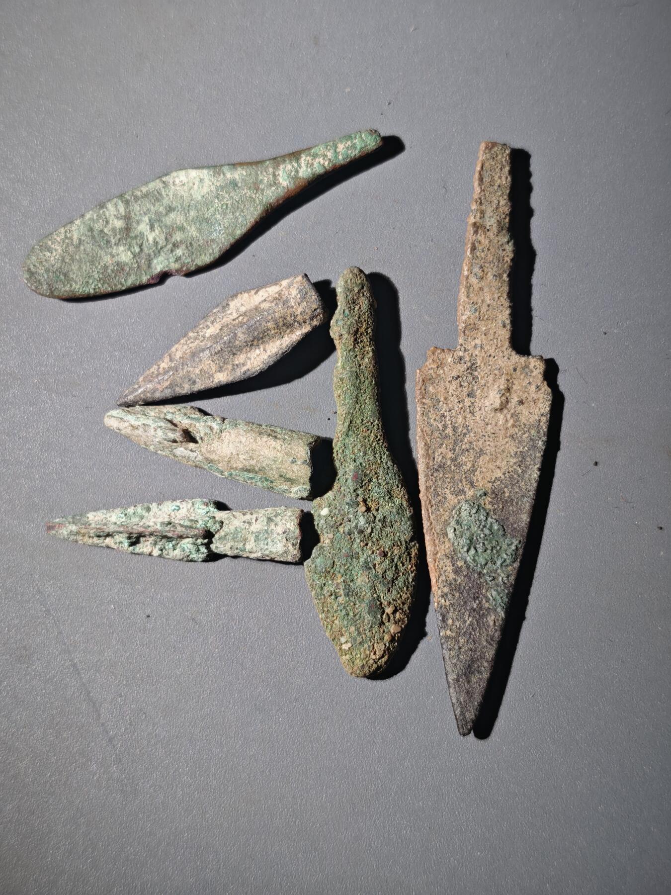 107期新疆红钱粟特钱币丝路钱币专场 老箭头一组