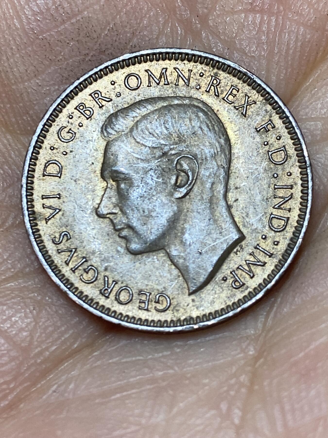 2026年第八场(总第一百七十七场）外国好品散币场(免佣金) 英国🇬🇧1946年1法新(乔治六世第一版)