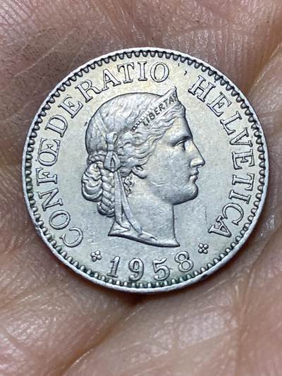 2026年第八场(总第一百七十七场）外国好品散币场(免佣金) - 瑞士🇨🇭1985年10拉彭(第二版，无标版)