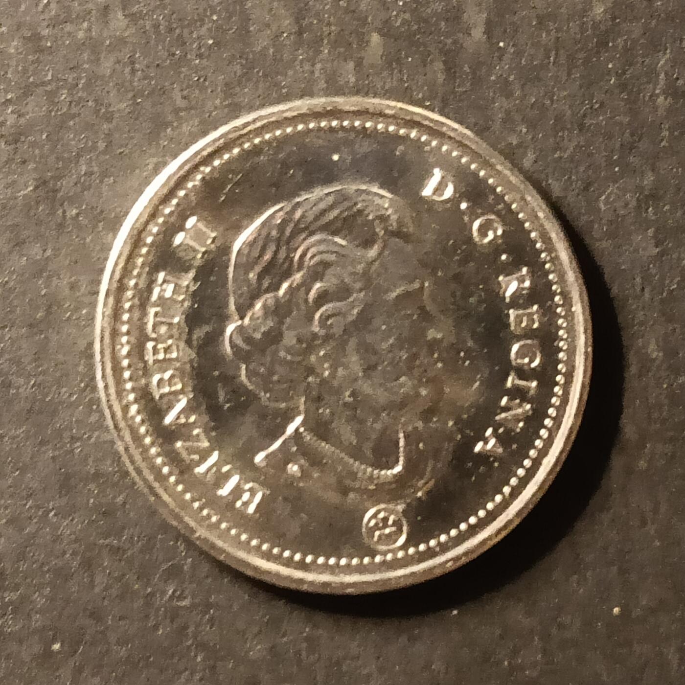 逸泉钱币2026A世界散币纸币纪念币专场A第一场 344 加拿大25分驯鹿女王