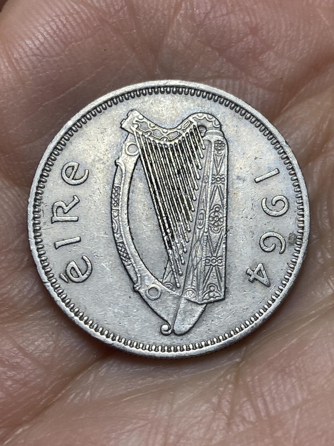 2026年第八场(总第一百七十七场）外国好品散币场(免佣金) 爱尔兰🇮🇪1964年1先令(共和国时期第一套第二版)