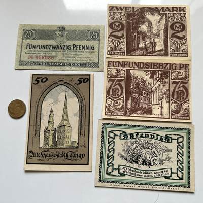 🌹外币初藏🌹🐯2026年第8场  每周二四六晚8️⃣点 接代拍 - 德国一战时期紧急币—15