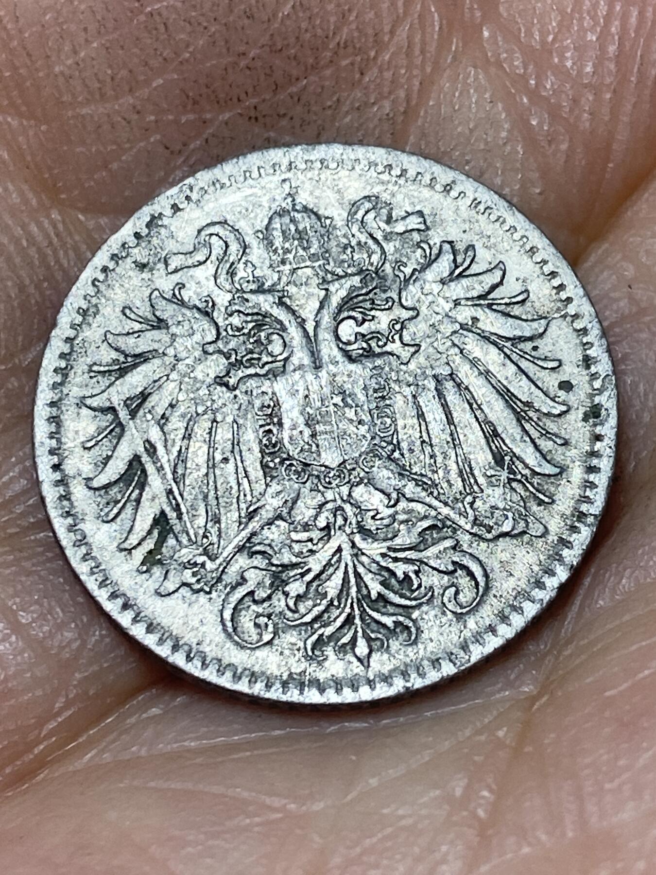 2026年第八场(总第一百七十七场）外国好品散币场(免佣金) 奥地利帝国1893年10赫勒(奥匈帝国弗朗茨·约瑟夫一世时期)