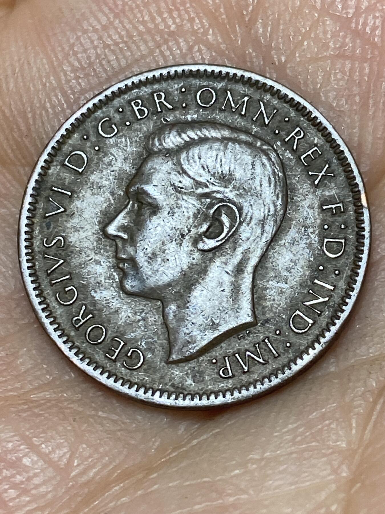 2026年第八场(总第一百七十七场）外国好品散币场(免佣金) 英国🇬🇧1942年1法新(乔治六世第一版)