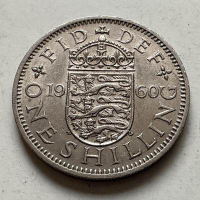 🌹外币初藏🌹🐯2026年第8场  每周二四六晚8️⃣点 接代拍 - 英国1960年一先令