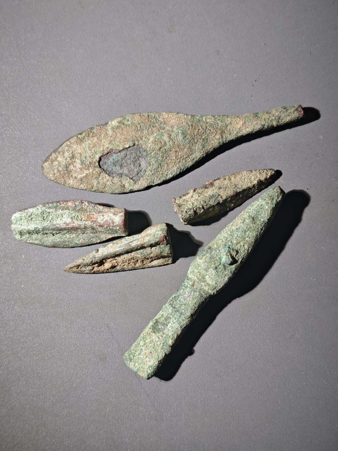 107期新疆红钱粟特钱币丝路钱币专场 老箭头一组