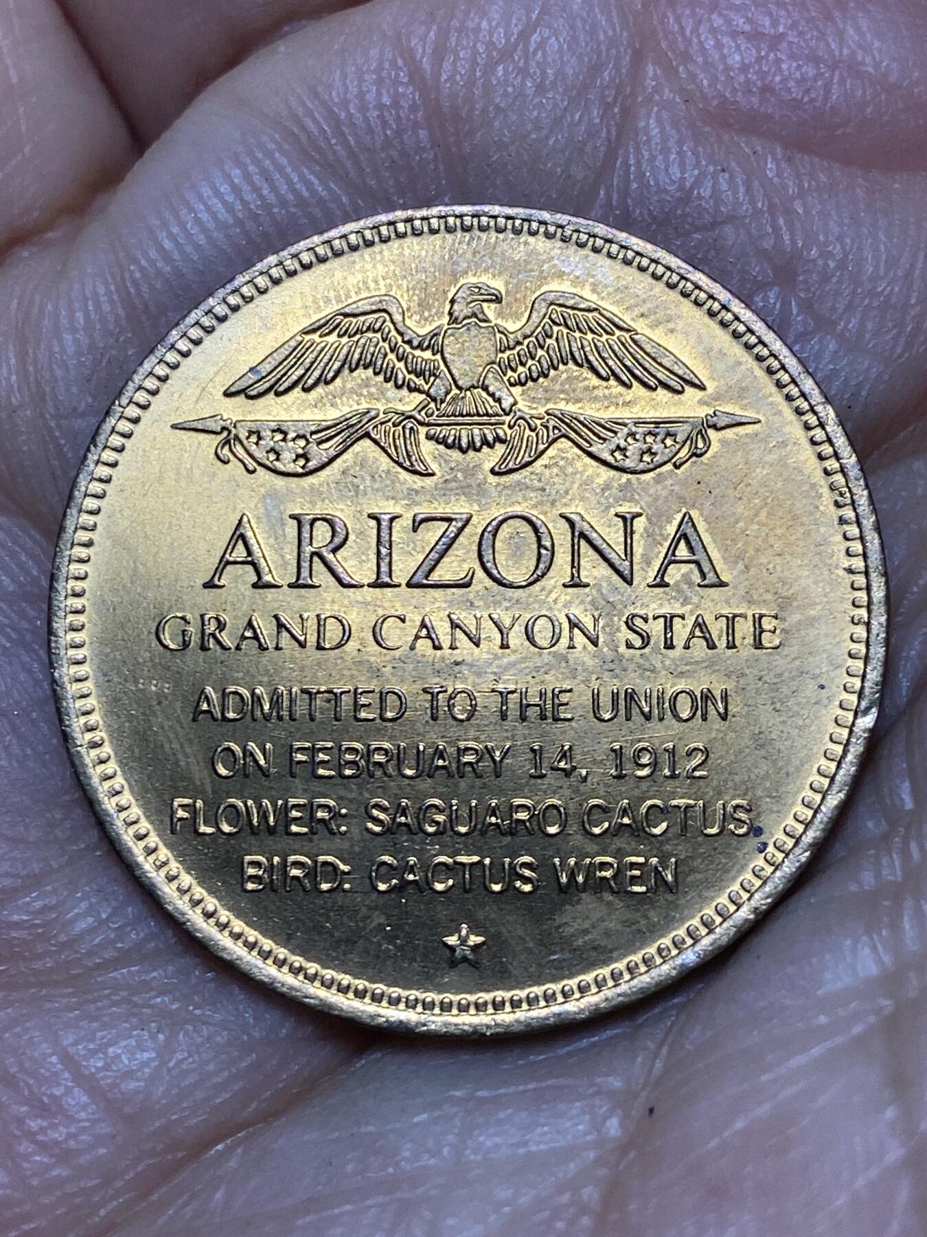 2026年第八场(总第一百七十七场）外国好品散币场(免佣金) 美国🇺🇸亚利桑那州纪念章