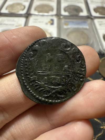 南宋泉阁俄币 外币 国币 专场第二十一期 【送拍无额外佣金】 - 沙俄 安娜女王 1735年 1/2戈比铜币 通货