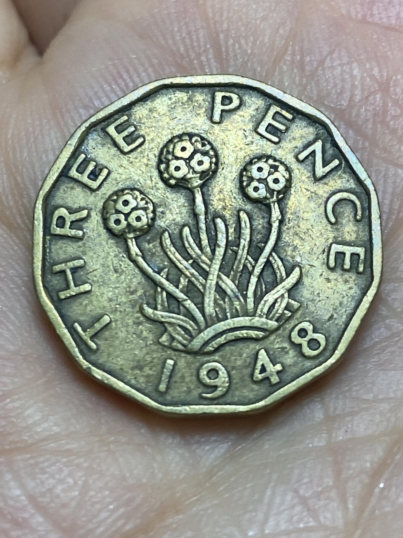 2026年第八场(总第一百七十七场）外国好品散币场(免佣金) 英国🇬🇧1948年3便士(乔治六世第一版，关门年)