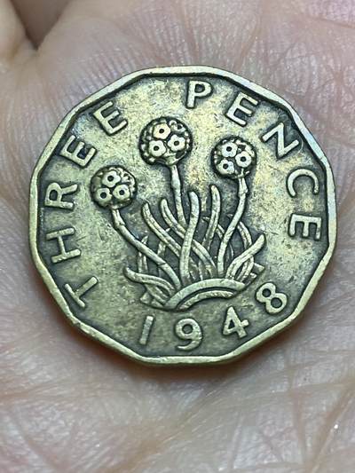 2026年第八场(总第一百七十七场）外国好品散币场(免佣金) - 英国🇬🇧1948年3便士(乔治六世第一版，关门年)