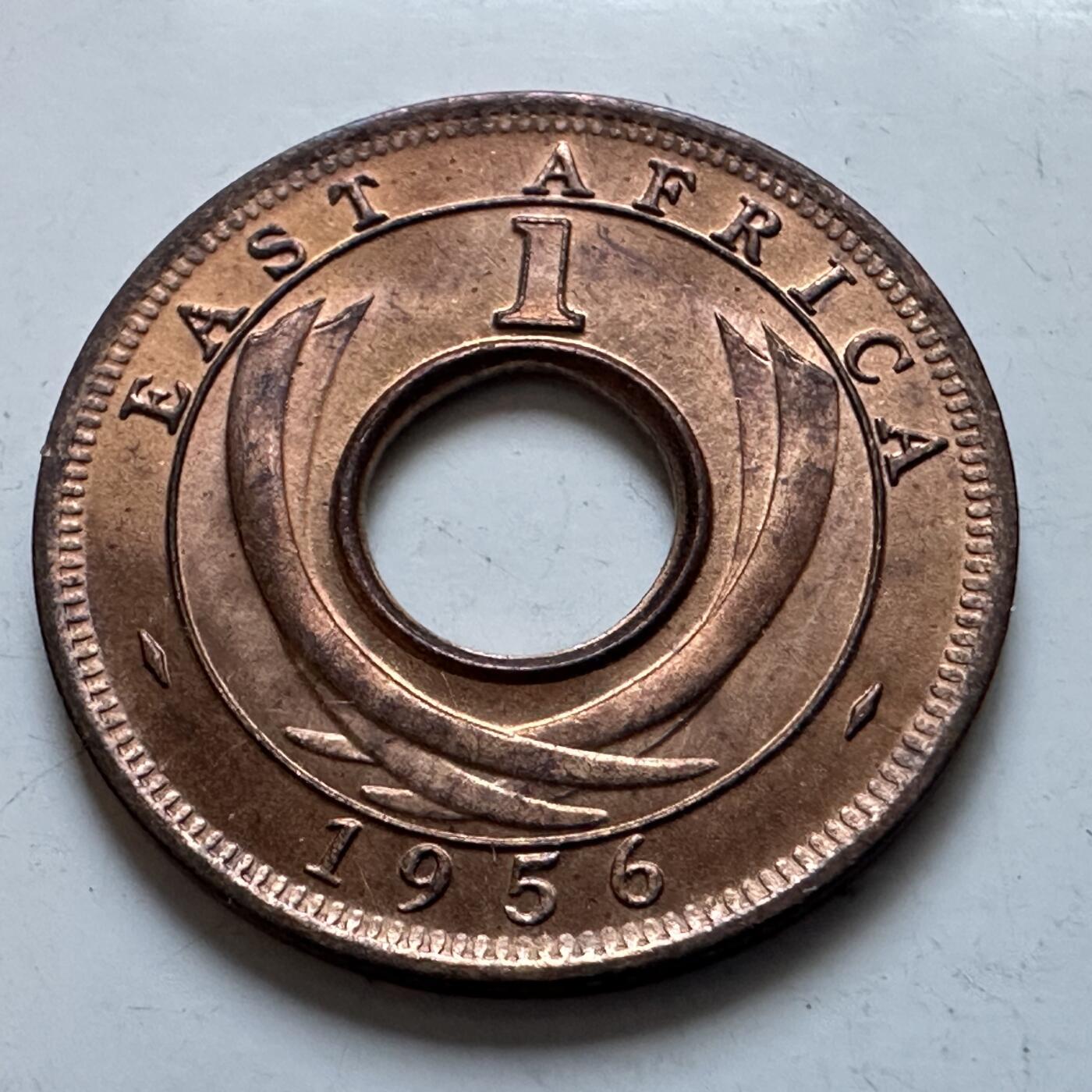 🌹外币初藏🌹🐯2026年第8场  每周二四六晚8️⃣点 接代拍 英属东非1956年一分