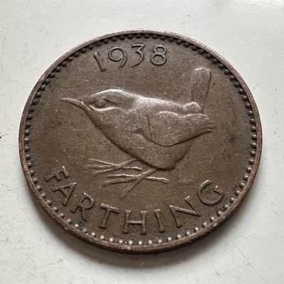 🌹外币初藏🌹🐯2026年第8场  每周二四六晚8️⃣点 接代拍 - 英国1938年一法新