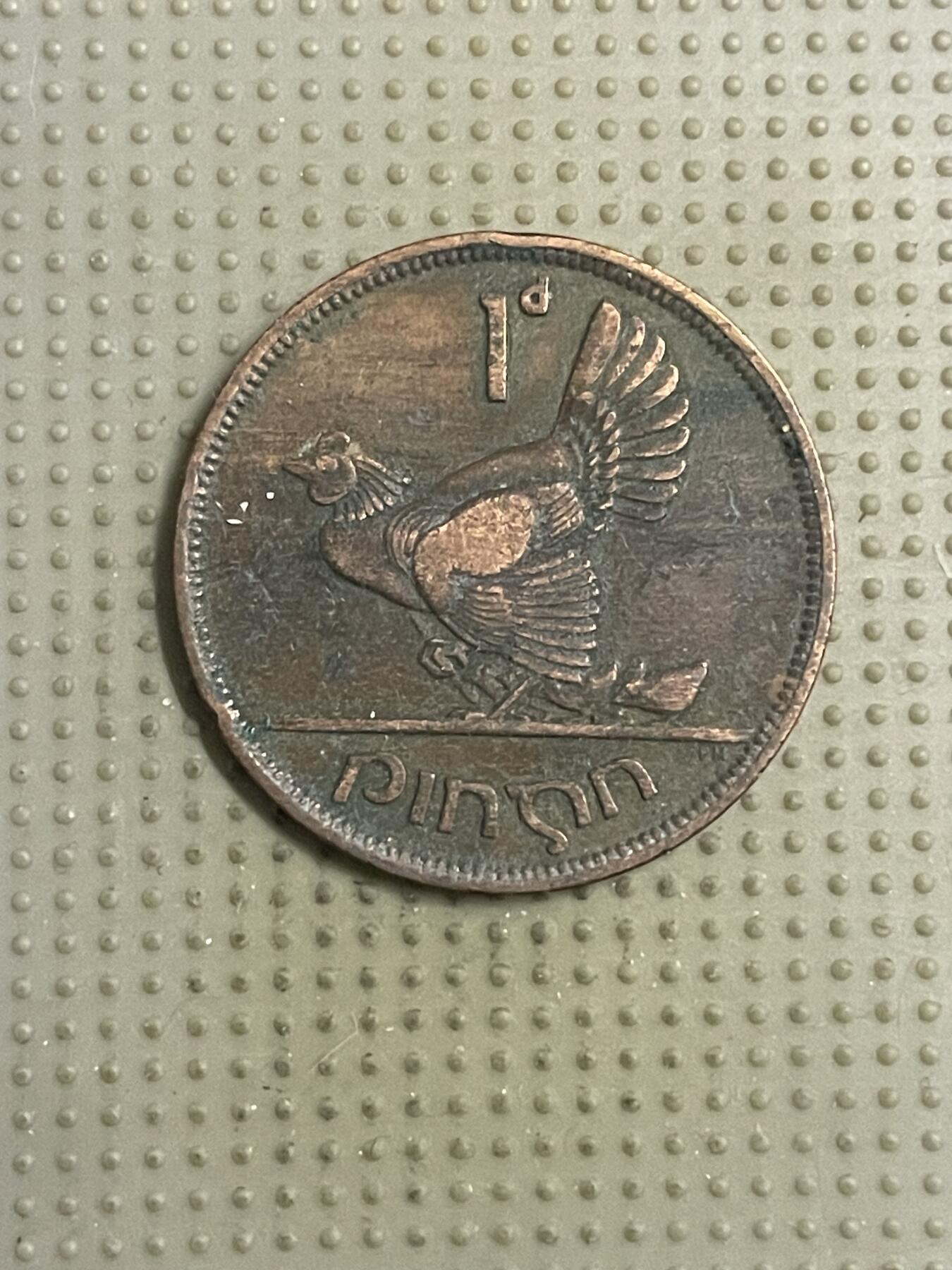 2026年第12场各国散币拍卖（总第162场）16.17两天外出，18号可以发货 爱尔兰1946年1便士