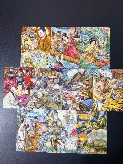 NO.21 好又多金牌大场，新店点关注不迷路！每周一站式配齐，方便凑单！（周6晚8点截拍，卖家送拍0抽成！） - 超吉梦 七侠五义上部 多吉绘西游 普卡一套10张