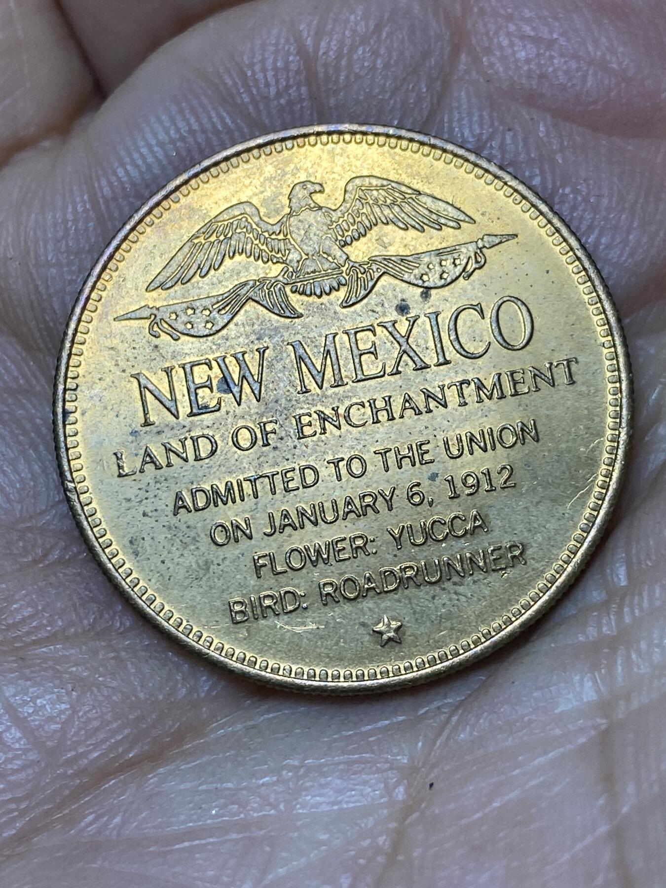 2026年第八场(总第一百七十七场）外国好品散币场(免佣金) 美国🇺🇸新墨西哥州纪念章