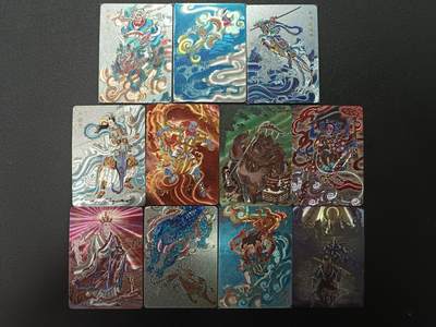 天玑星卡拍第161期《1.15周四截拍》持续收拍收评中 满赠卡需备注 - 百里卡牌 西游记 王湧喆 粗闪 11张 有瑕疵