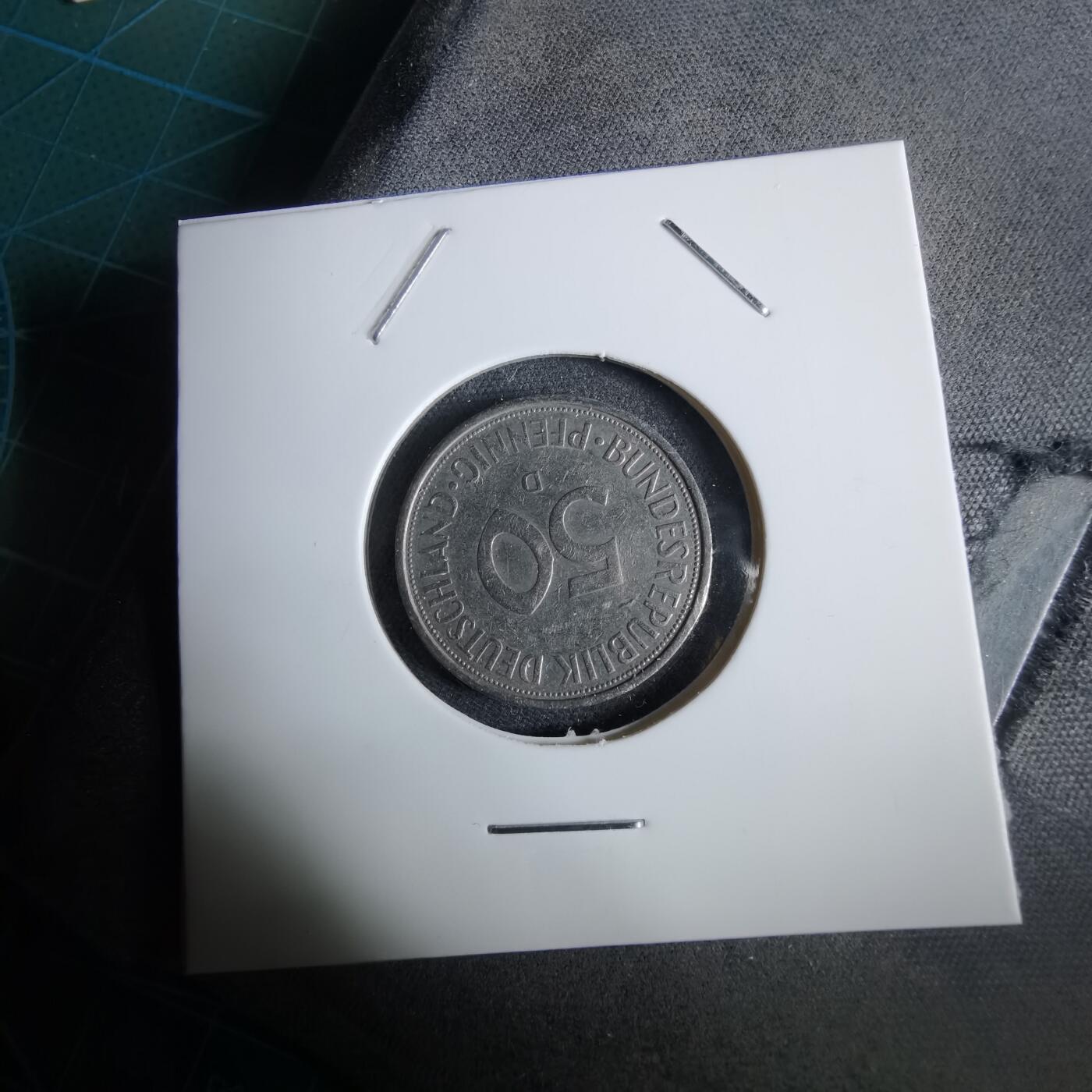 沼泽如烟--第961场 德国1974年50芬尼